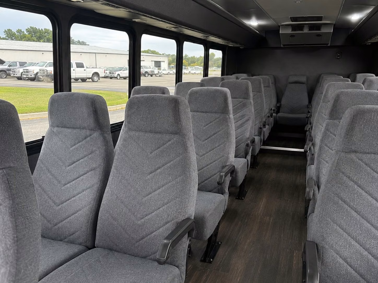 15 passenger minibus inside