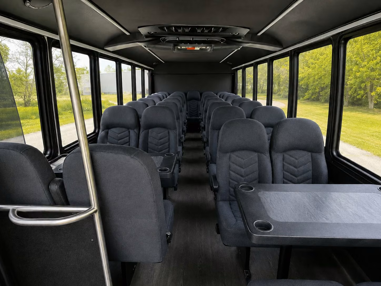 20 passenger minibus interior