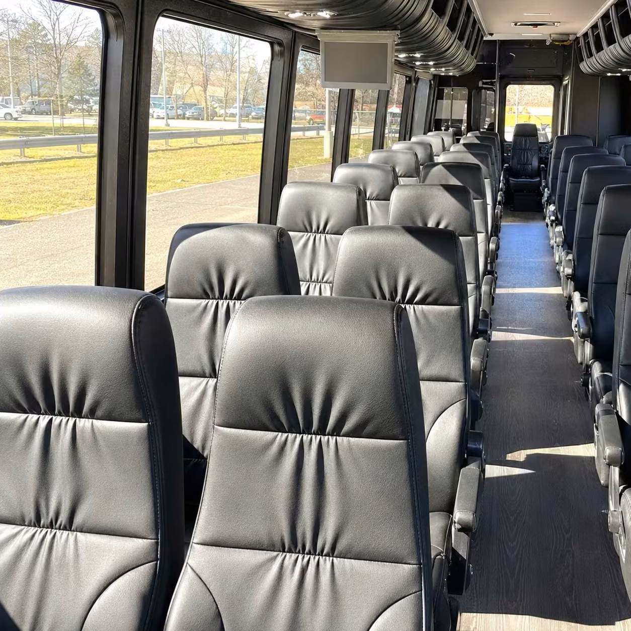 30 passenger minibus interior