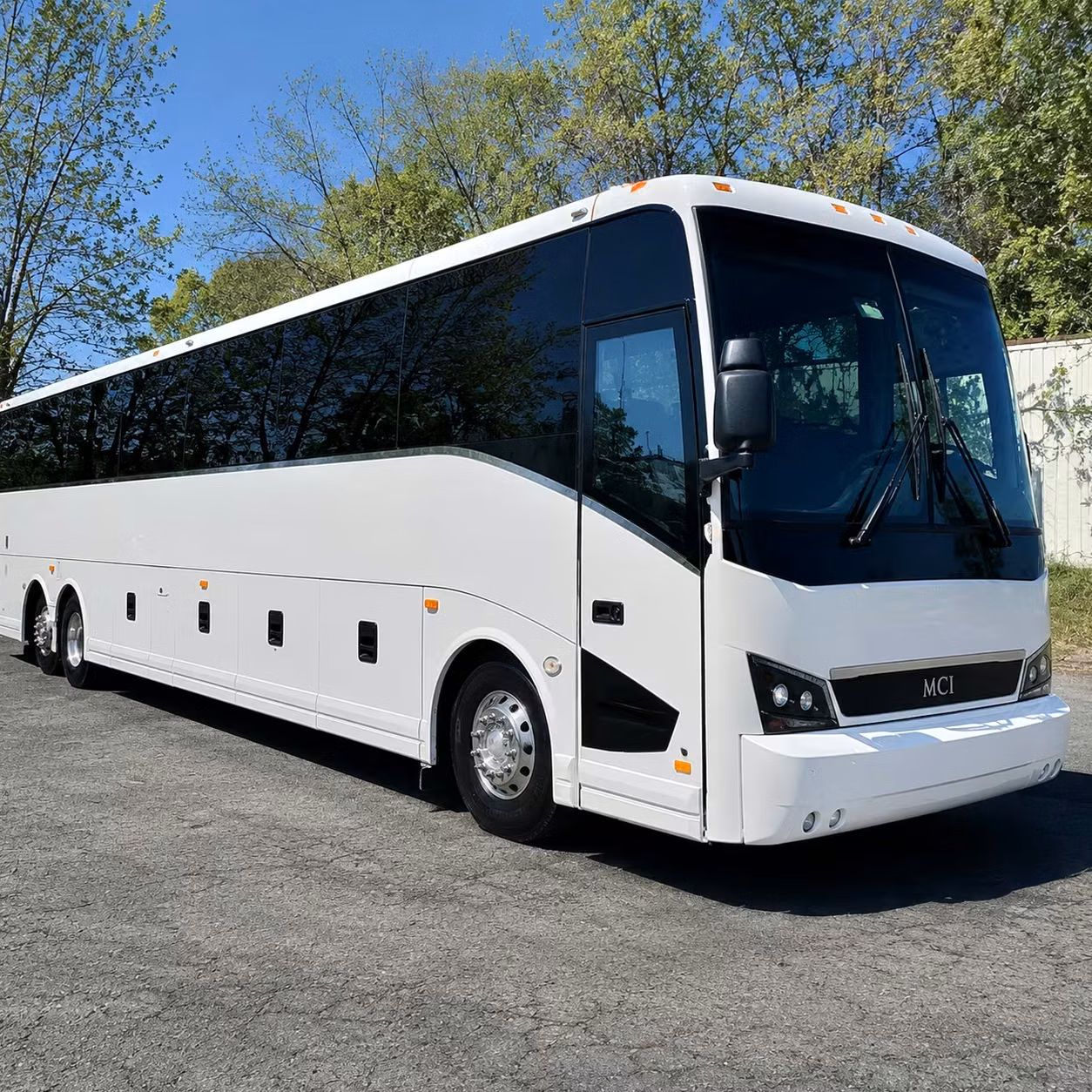 56 passenger charter bus