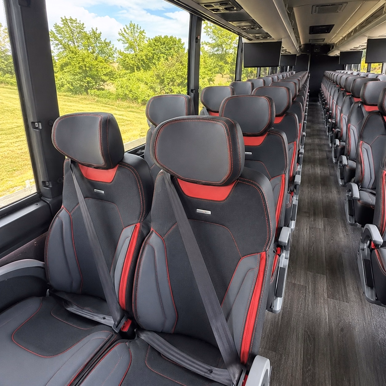 kirkland airport transfer charter bus rentals