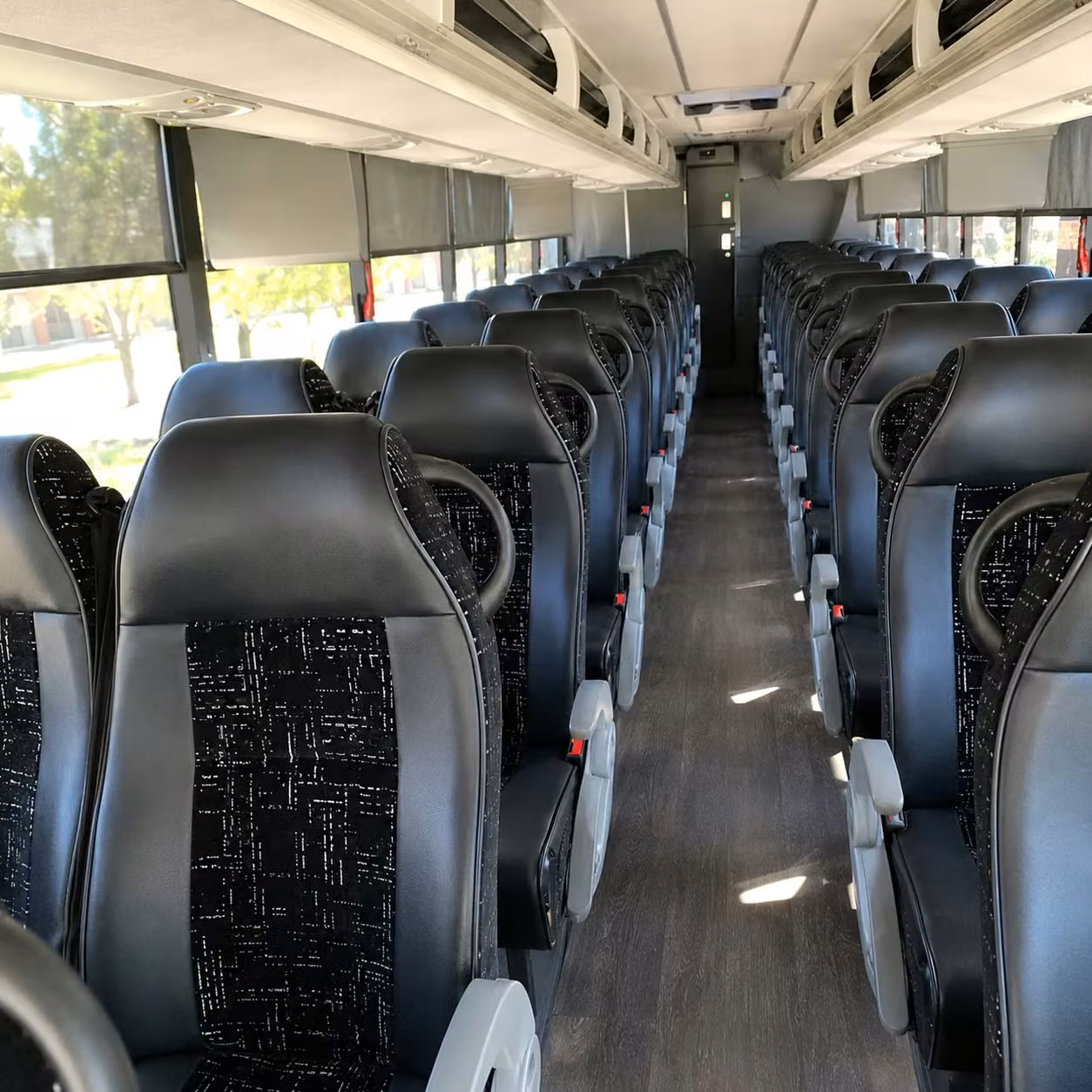 kirkland charter bus interior