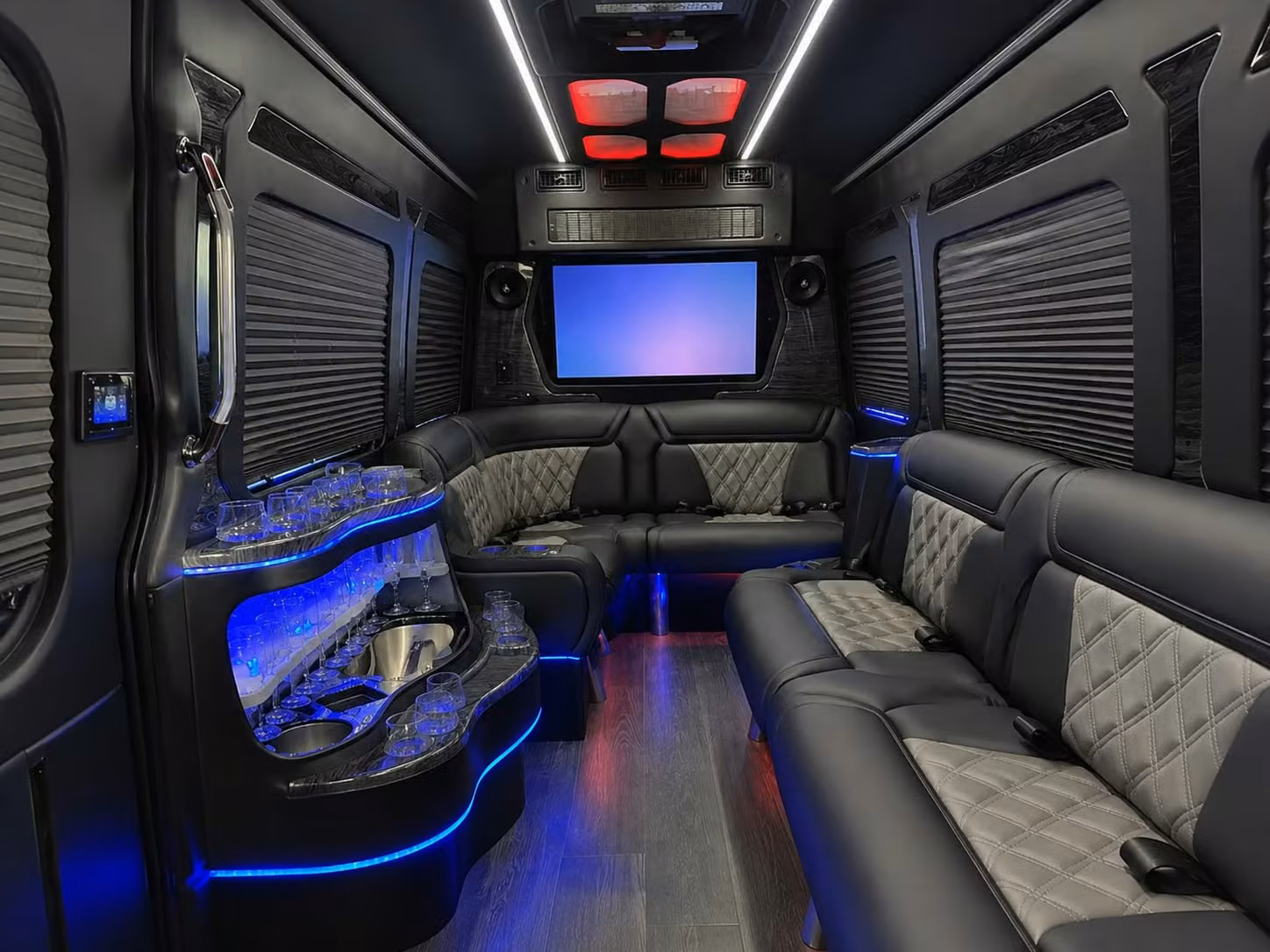 sprinter limousine inside