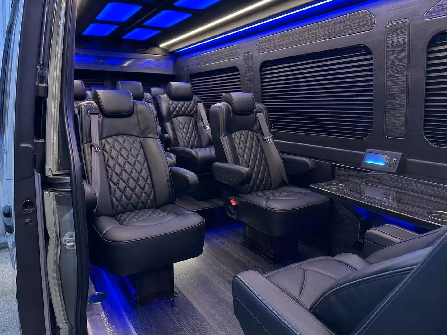 sprinter van transportation for groups and events across kirkland