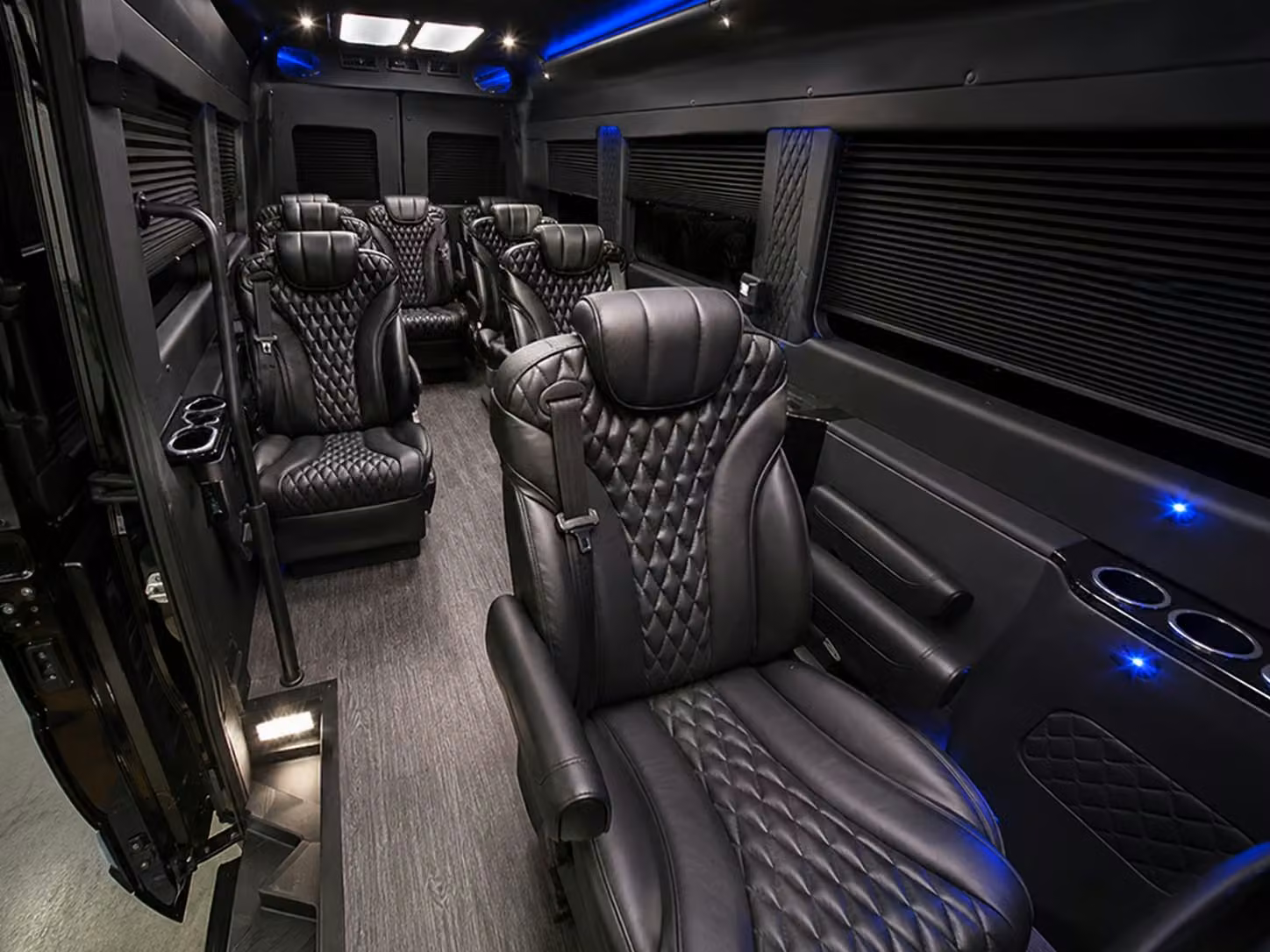 sprinter van with driver interior