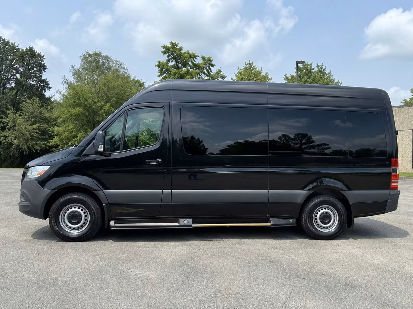 sprinter van with driver